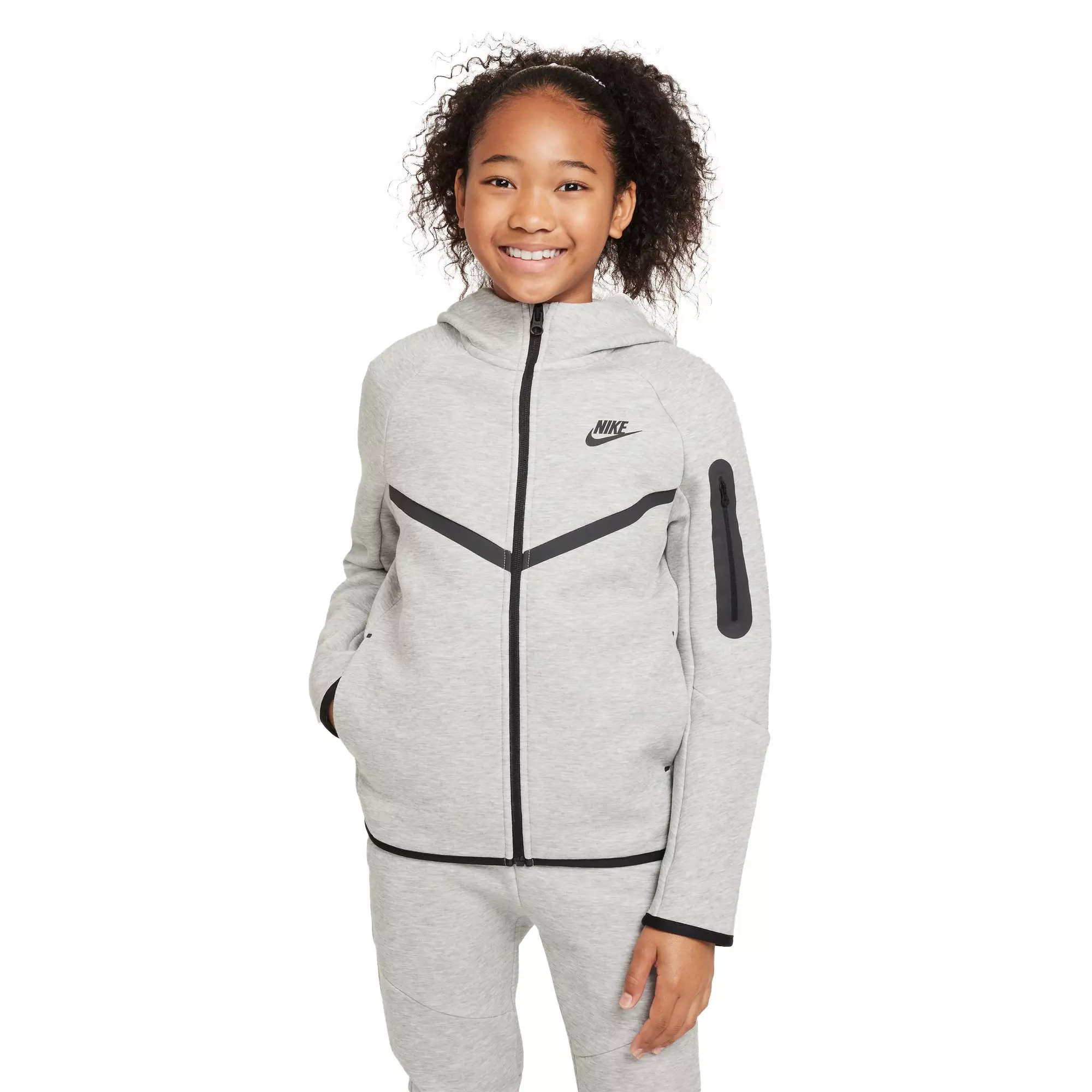 Nike Big Kids' Tech Fleece Full-Zip Jacket | Hibbett